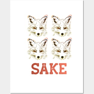 Four Fox Sake! Posters and Art